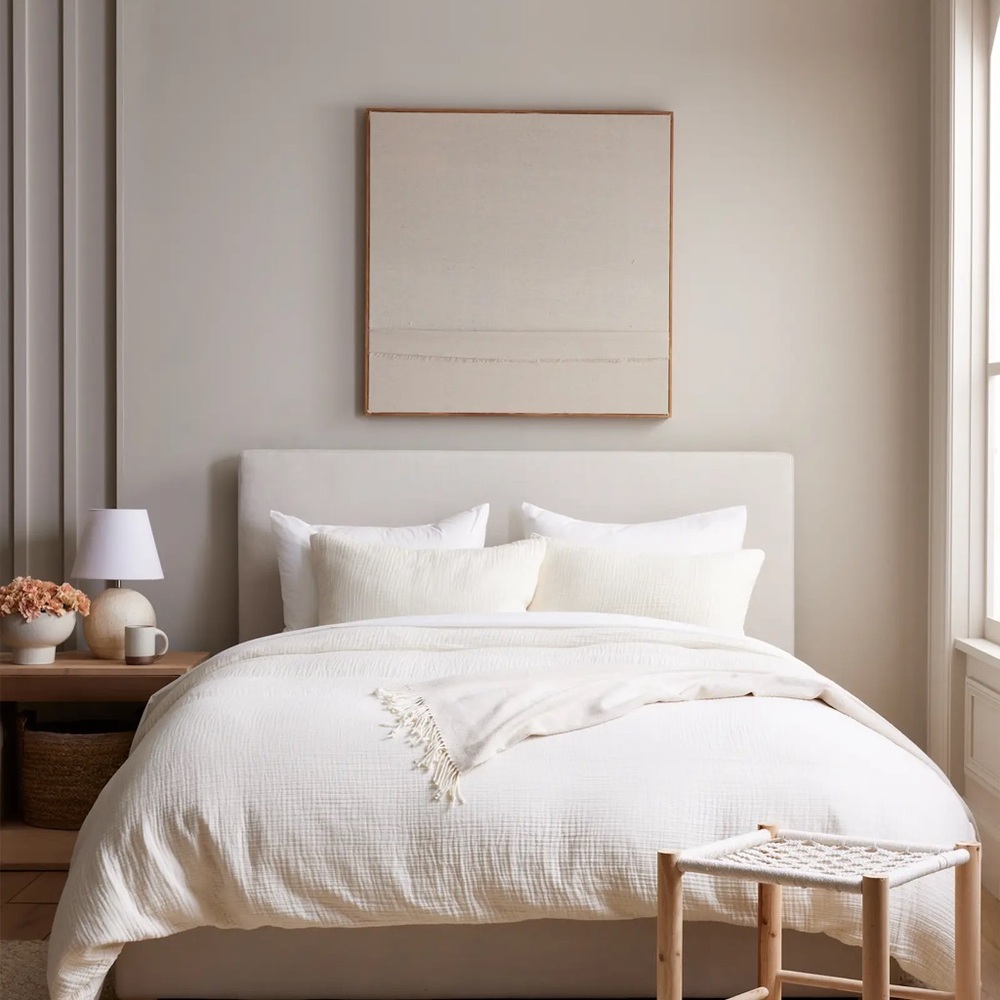 NWT Quince Organic Airy Gauze Duvet Cover
Sct of 3 - King/Calif King